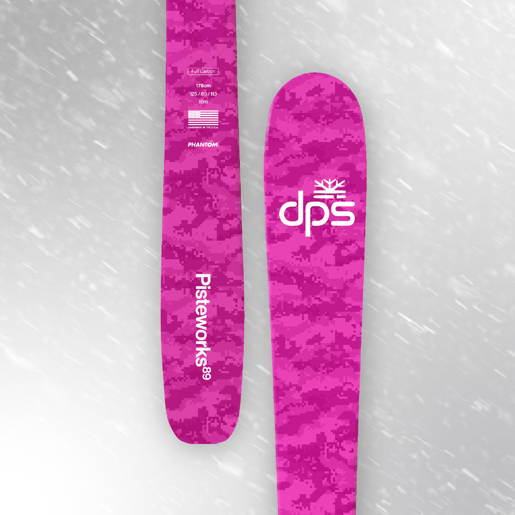 Pisteworks 89 | Pink Camo Edition